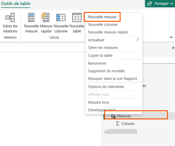 Ruban Power BI