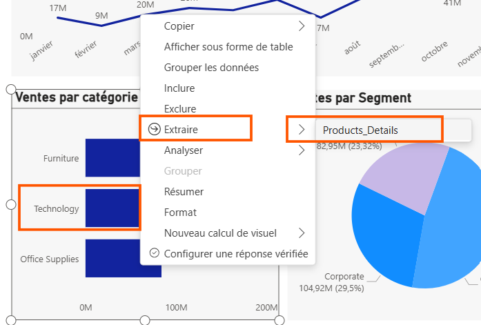 Exttraction clic droit