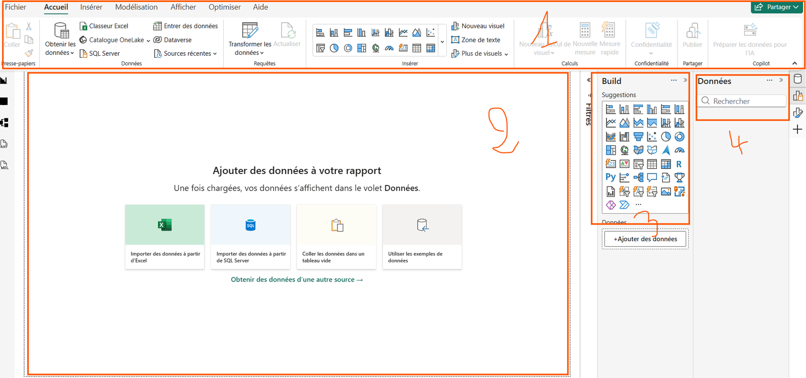 Ruban Power BI